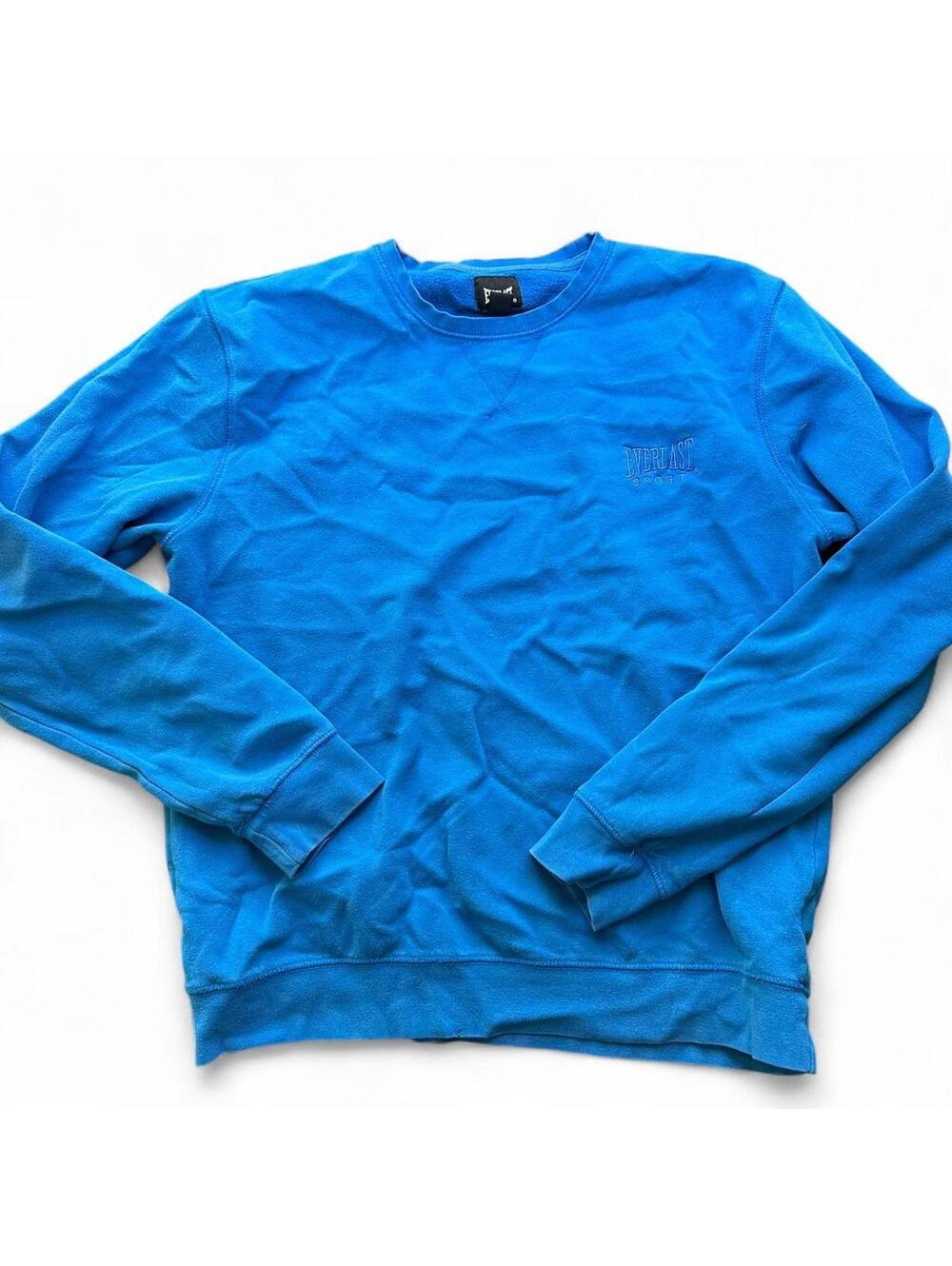 Everlast Sport Bright Blue Crewneck Sweatshirt-m
